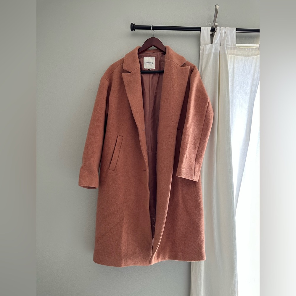 Pink Madewell Coat
